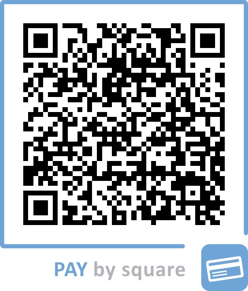 PAY by square QR kód na finančný príspevok na obnovu chrámu v Komárne